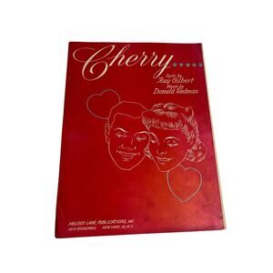 1944 Cherry Sheet Music Ray Gilbert Donald Redman Melody Lane